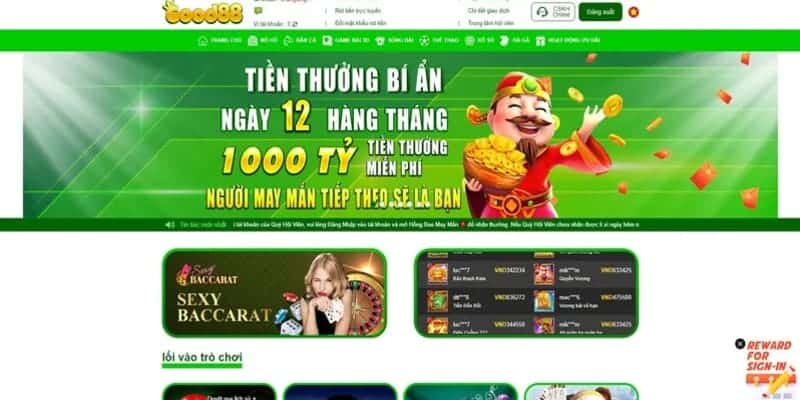 Người chơi cần thỏa mãn điều kiện nhận thưởng bí ẩn